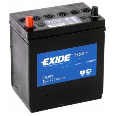 Exide Excell akkumulátor, 12V 35Ah 240A B+, japán